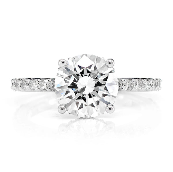 2.50ct - Round Solitaire Diamond Engagement Ring