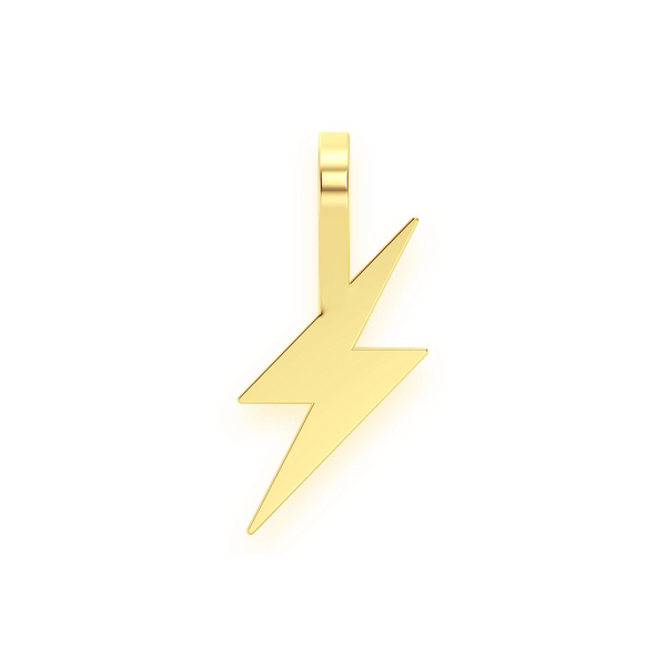 Lightning Bolt Diamond Pendant