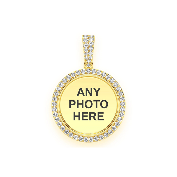 Picture Memory Diamond Pendant