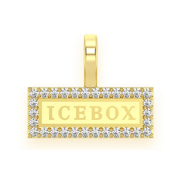 Icebox Logo Diamond Pendant