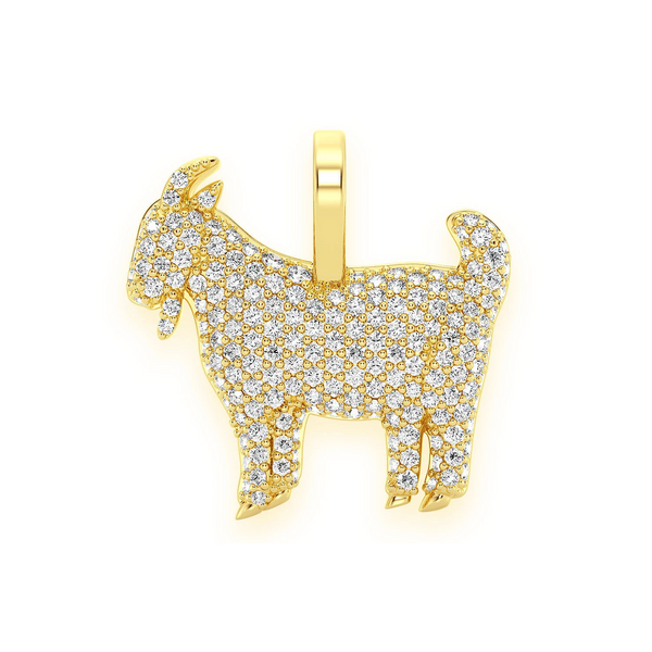 Goat Diamond Pendant