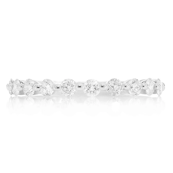 Floating Diamond Stackable Ring