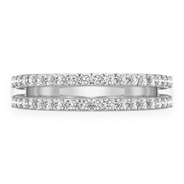 Double Row Band Ring