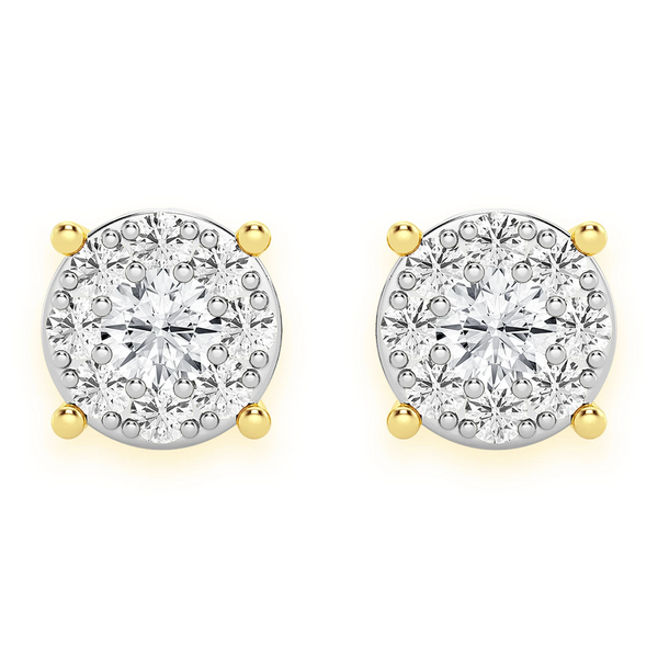 Mosaic Diamond Studs