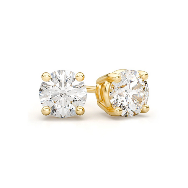 Solitaire Diamond Studs
