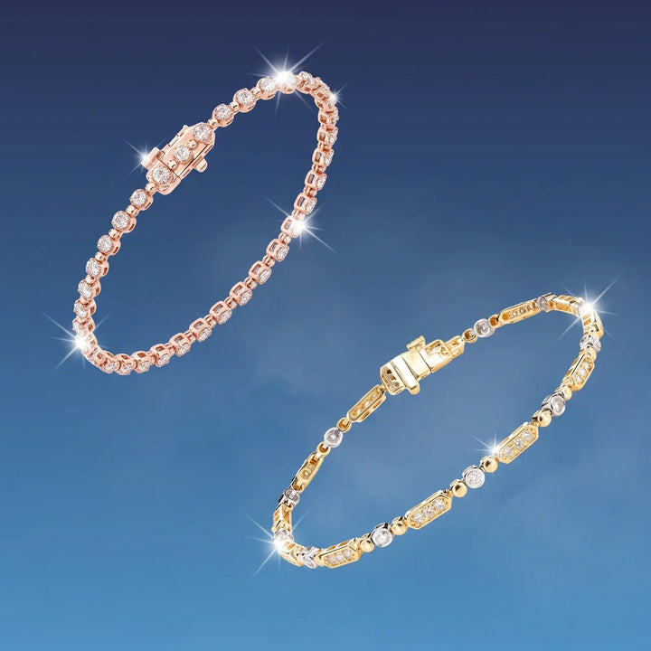 Solitaire & Station Bracelets