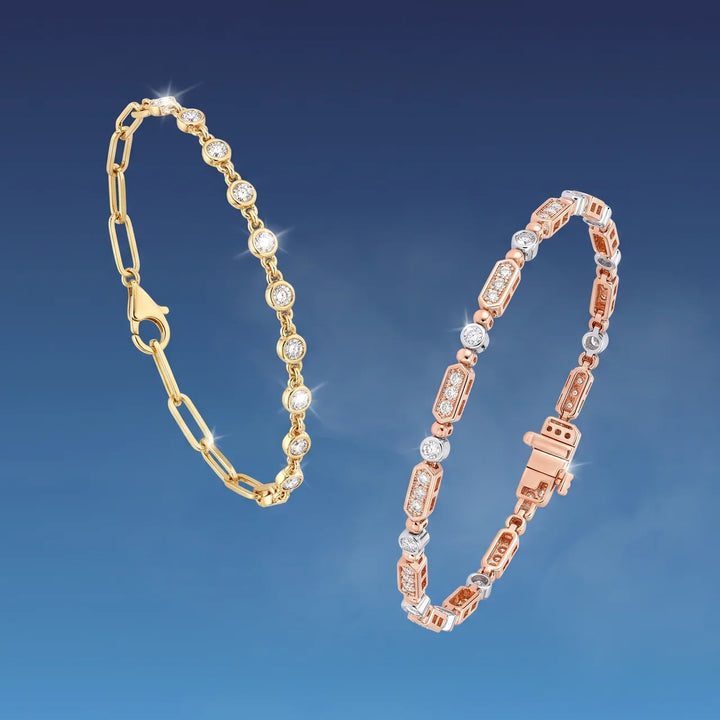 Solitaire & Station Bracelets