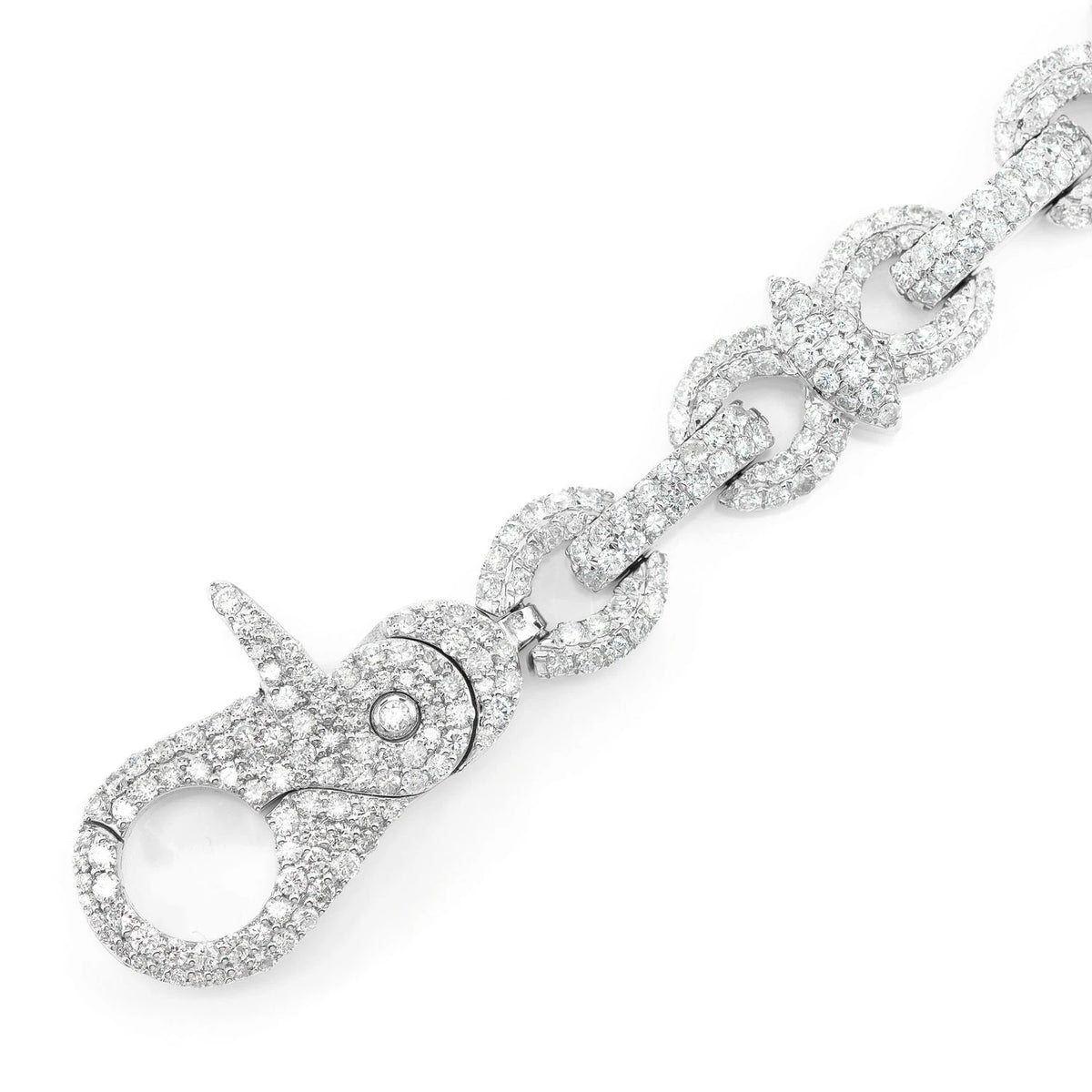 Diamond Infinity Link Bracelet