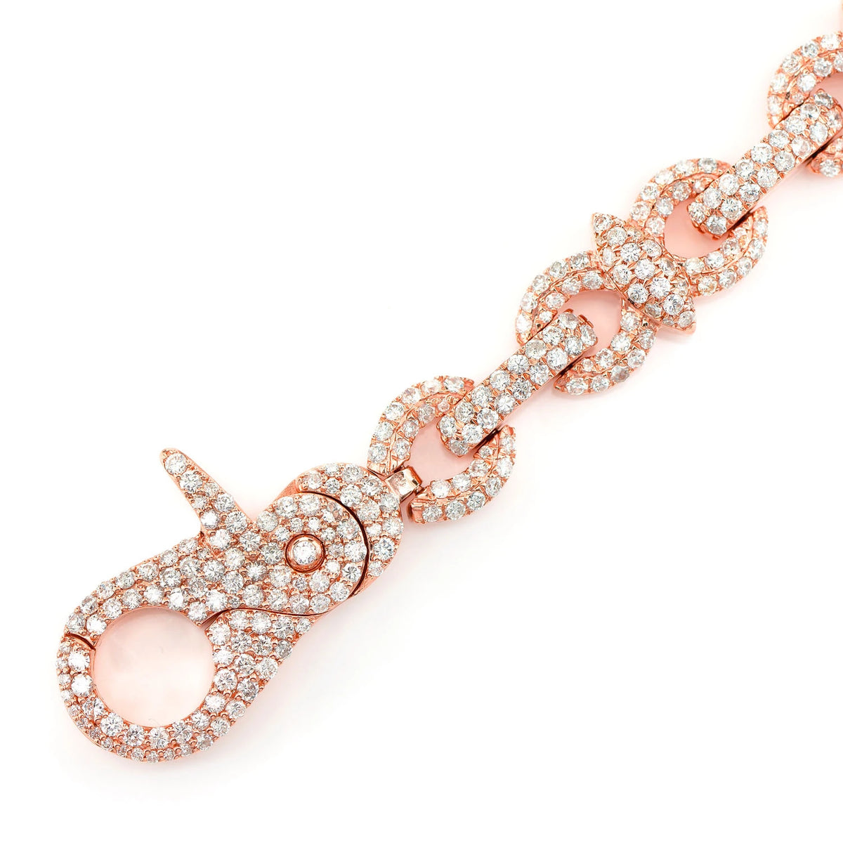 Diamond Infinity Link Bracelet