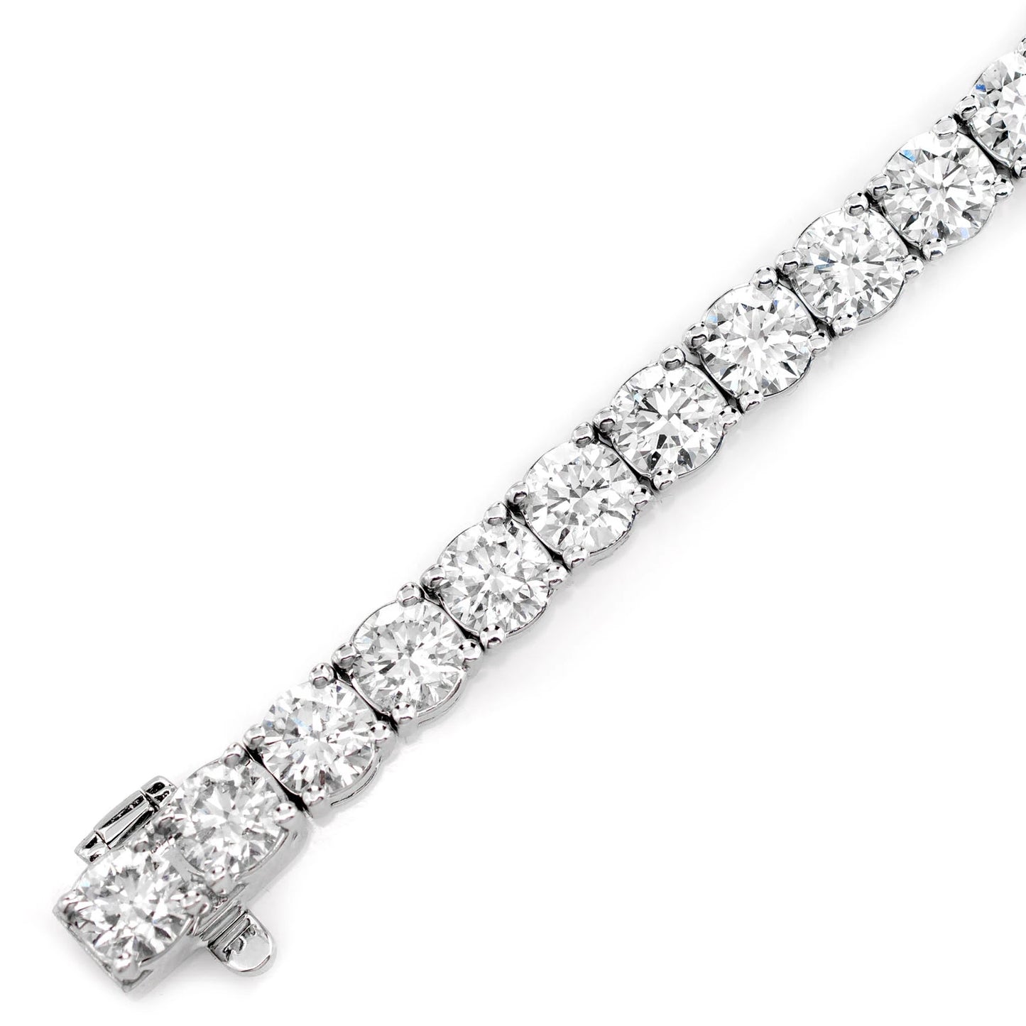 29 Pt Prong Set Diamond Tennis Bracelet
