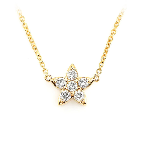 Diamond Star Necklace