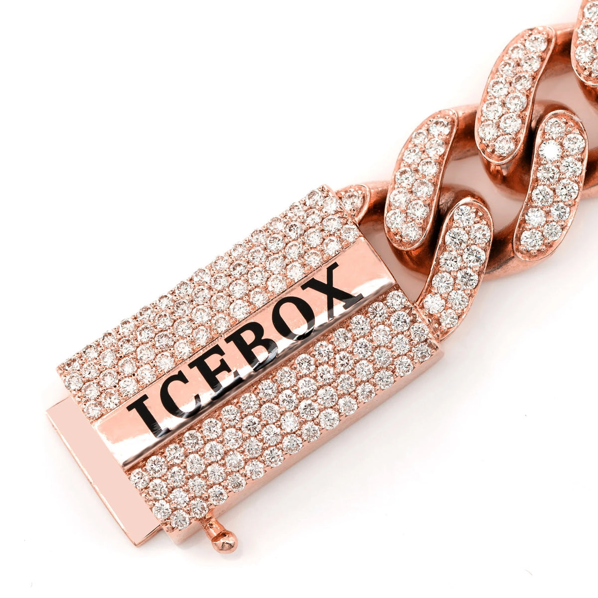 14mm Miami Cuban Link Diamond Bracelet