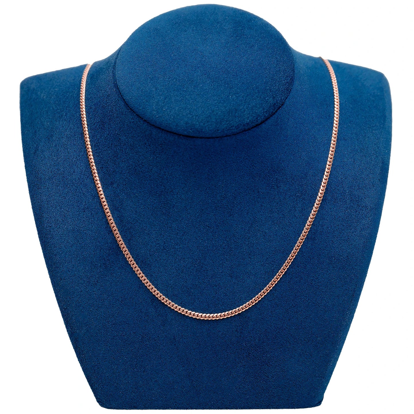 Miami Cuban Gold Chain in 14K rose gold, 2.75mm width, alternate view