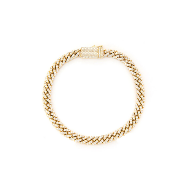 Miami Cuban Diamond Bracelet