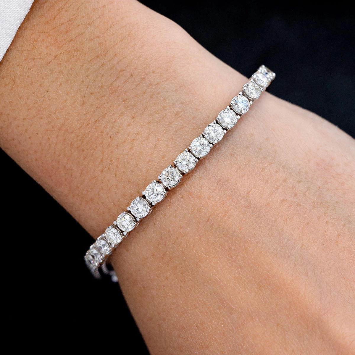 29 Pt Prong Set Diamond Tennis Bracelet