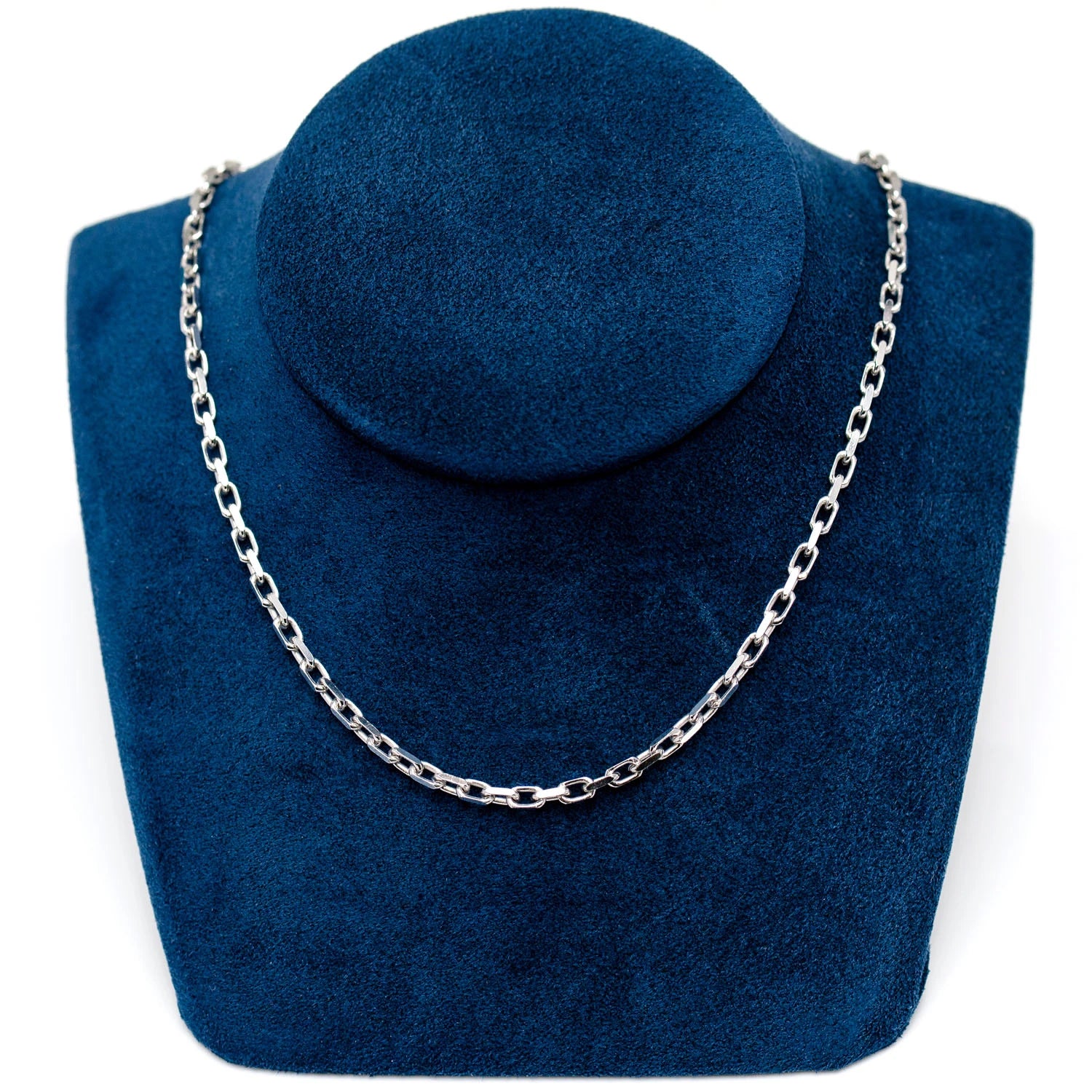 Sterling Silver Boxed Rolo Chain in 925 sterling silver, 3mm width, alternate view