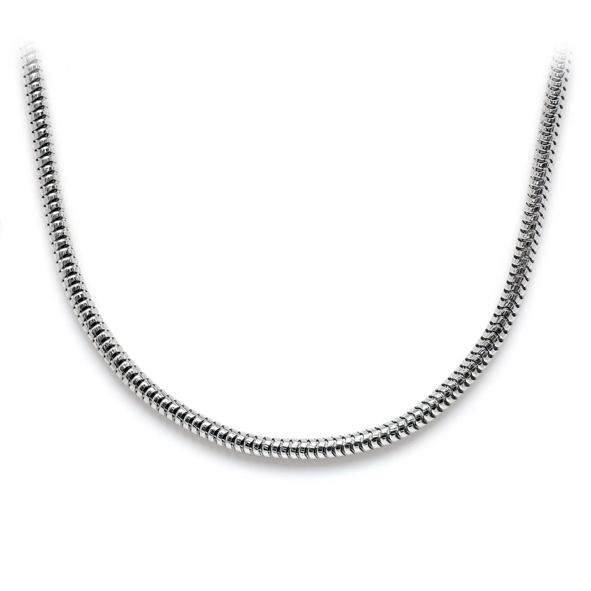 Sterling Silver Snake Chain | 925 Sterling Silver | Icebox Sterling Silver Snake Chain | 925 Sterling Silver | Icebox