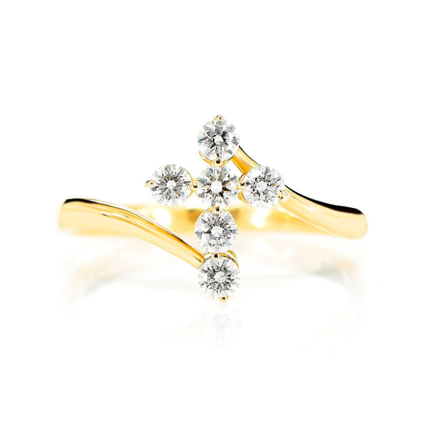 Bypass Diamond Cross Ring