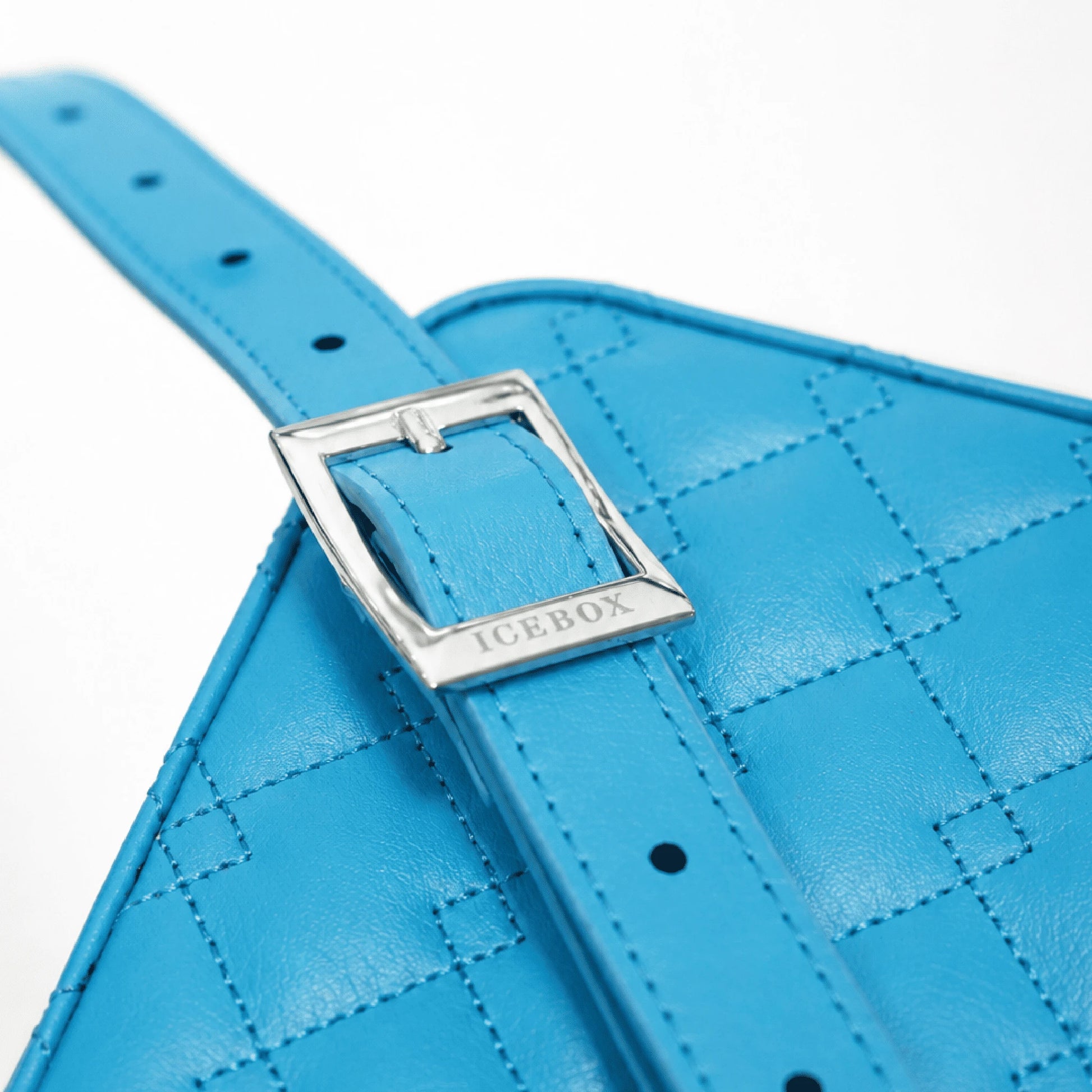 Icebox Medium Traveler Case in blue, 4-sunglass capacity, detail view 6