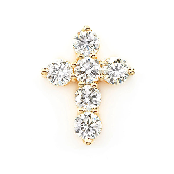 Hidden Bail Cross Pendant