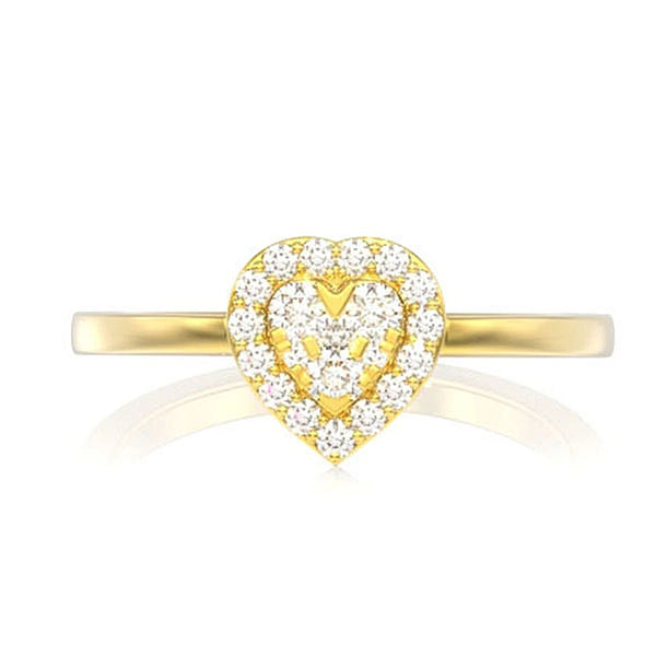 Mosaic Heart Ring