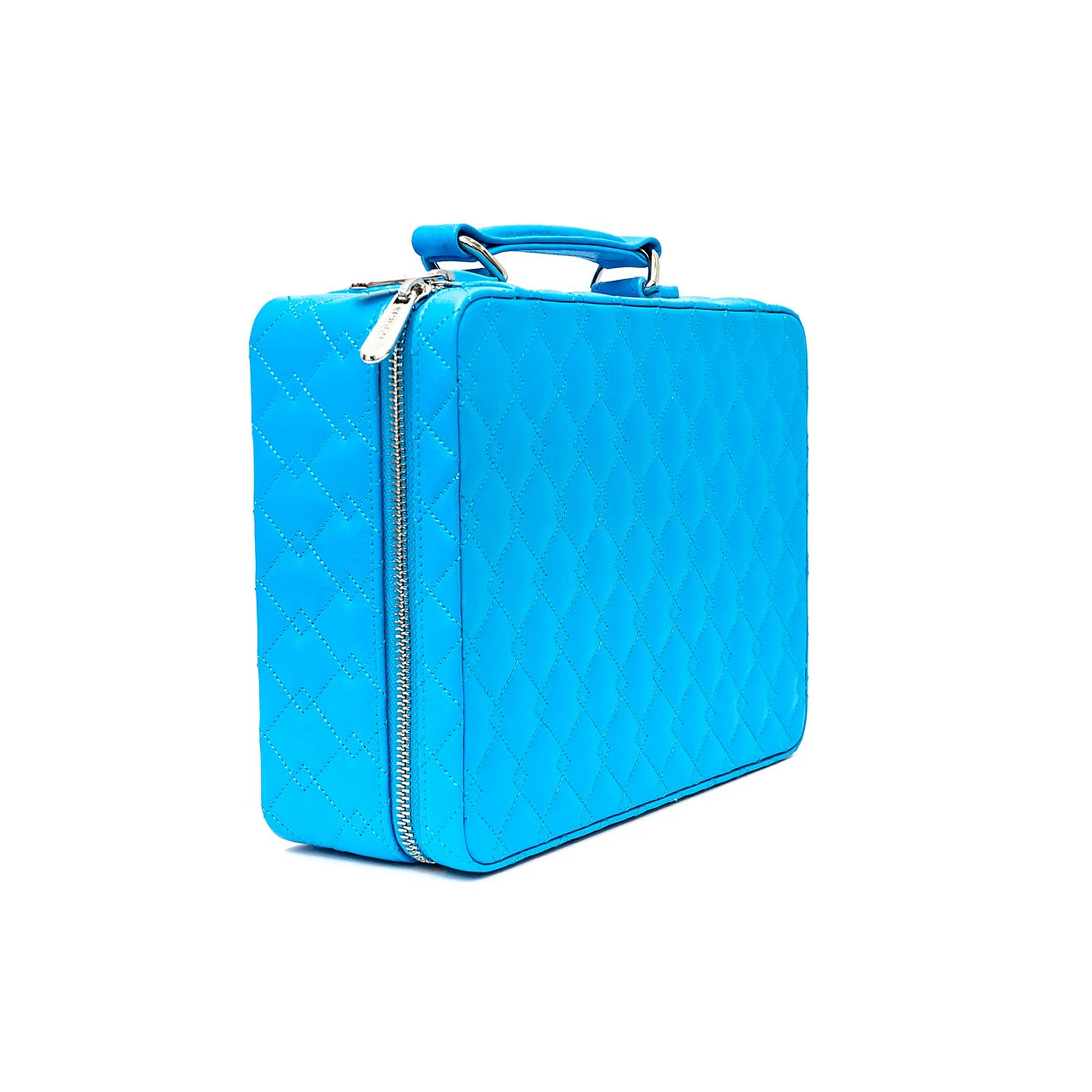 Icebox Voyager Case in blue gold, detail view 3