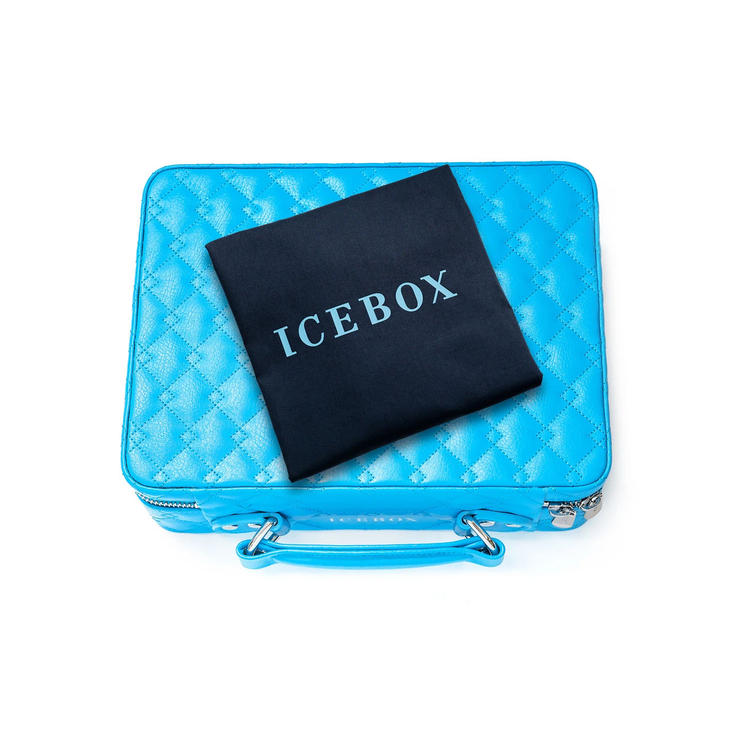 Icebox Voyager Case in blue gold, detail view 9