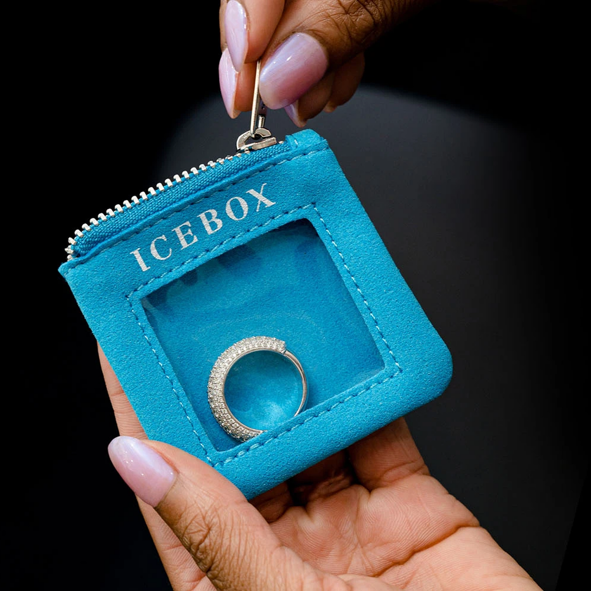 Icebox 3 Zipper Travel Pouches, detail view 6