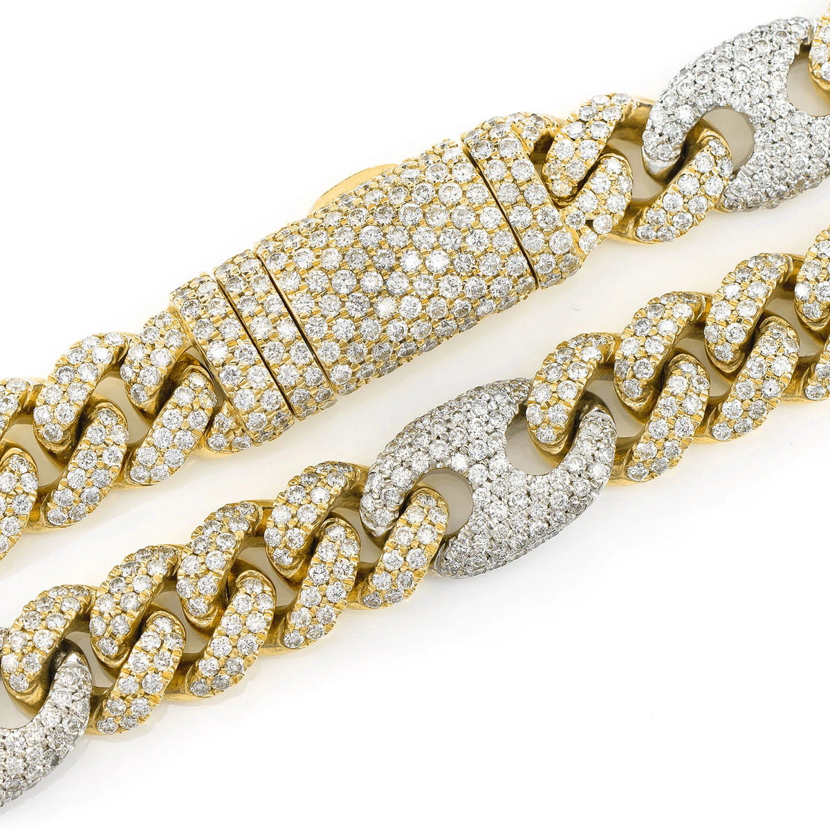 Mariner Cuban Link Diamond Necklace