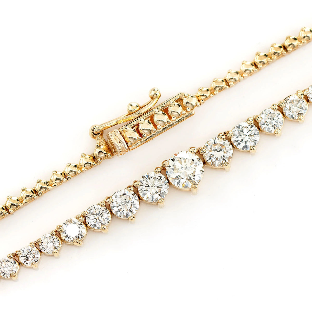 Graduated Diamond Riviera Necklace