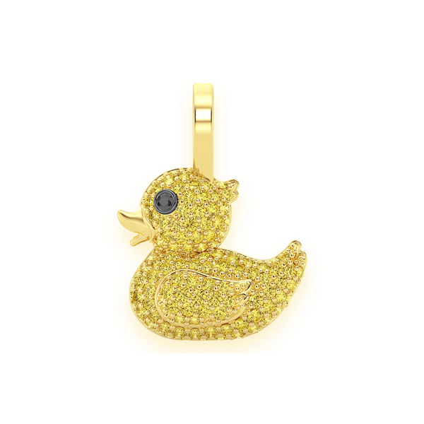 Yellow Diamond Ducky Pendant