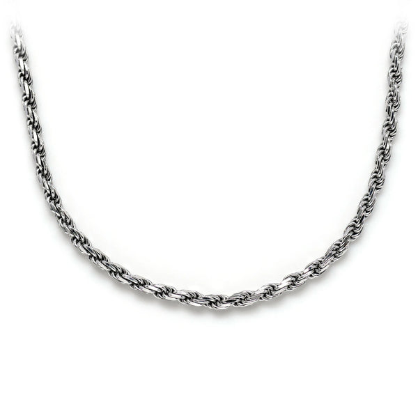 Sterling Silver Rope Chain