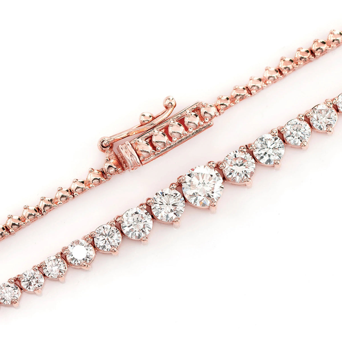 Graduated Diamond Riviera Necklace
