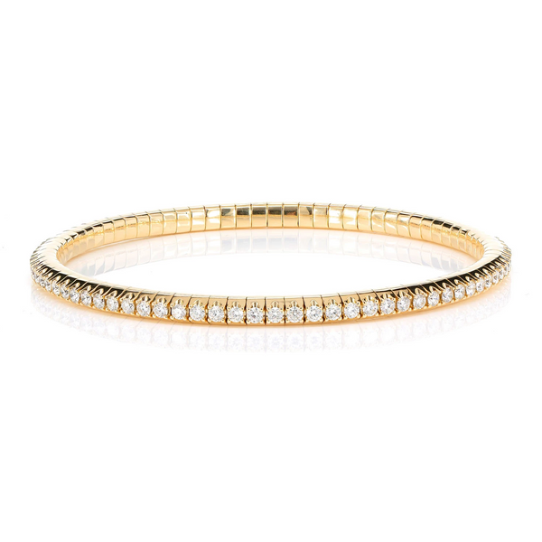 Diamond Flex Bangle Tennis Bracelet