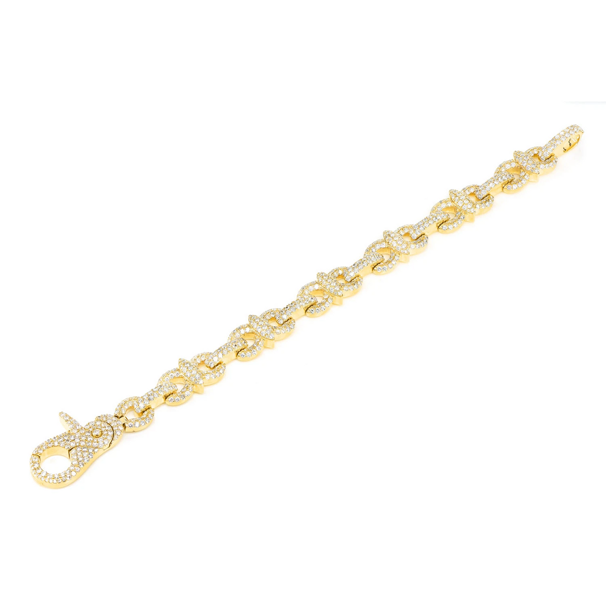 Diamond Infinity Link Bracelet