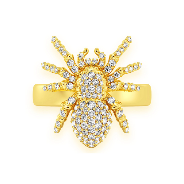 Spider Diamond Ring