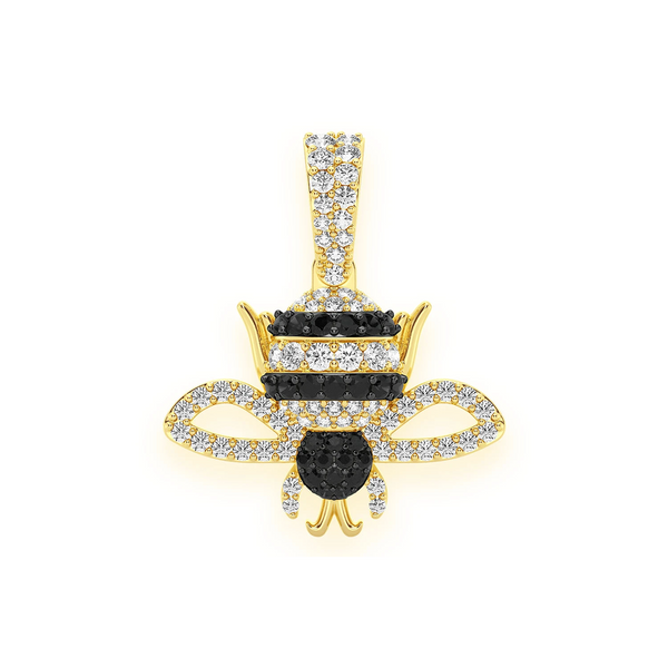 Bumble Bee Diamond Pendant