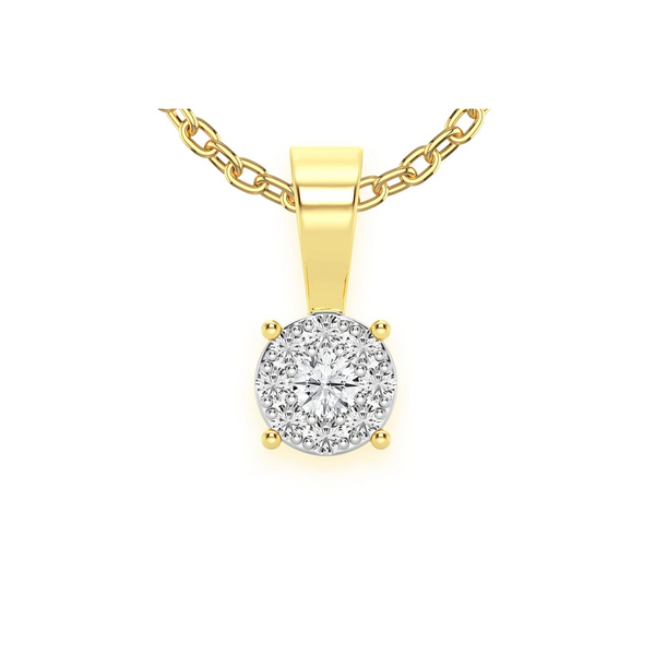 Mosaic Diamond Pendant