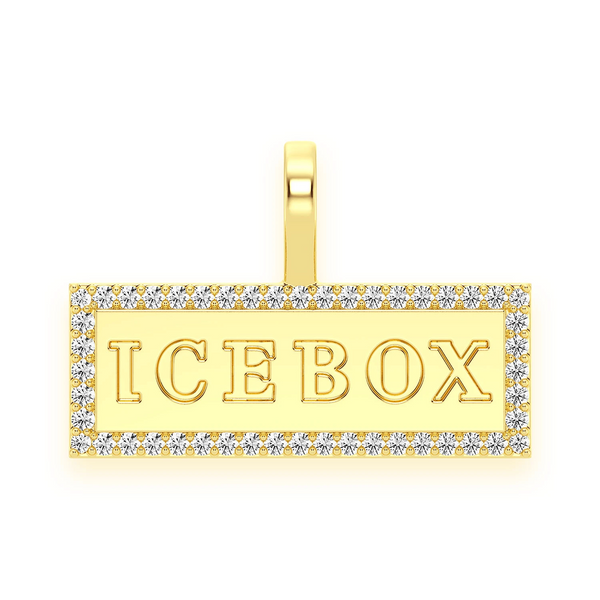 Large Icebox Diamond Pendant