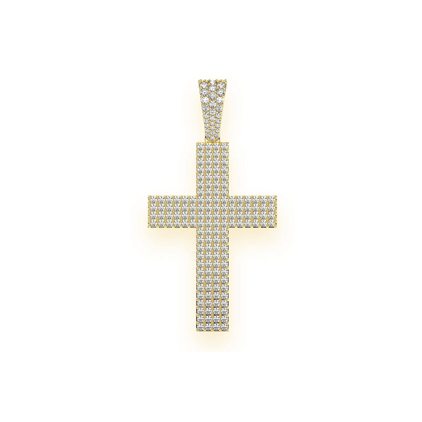 Pavé Cross Pendant