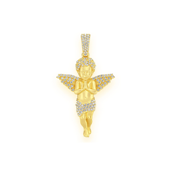 Petite Praying Angel Pendant