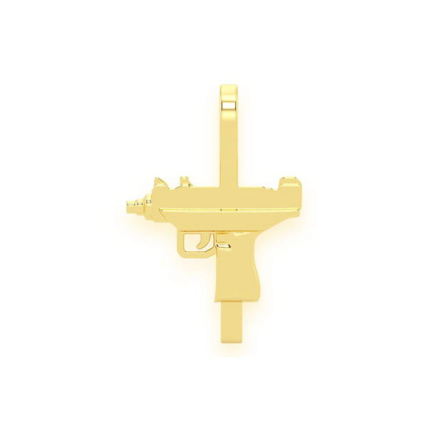Uzi Diamond Pendant