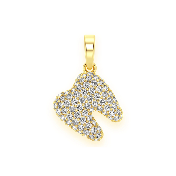 Diamond Tooth Pendant
