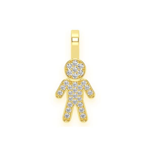 Boy Diamond Pendant