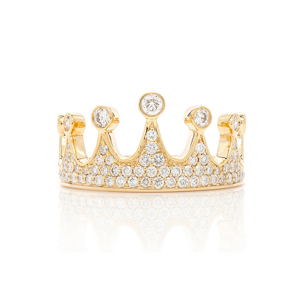 Crown Diamond Ring