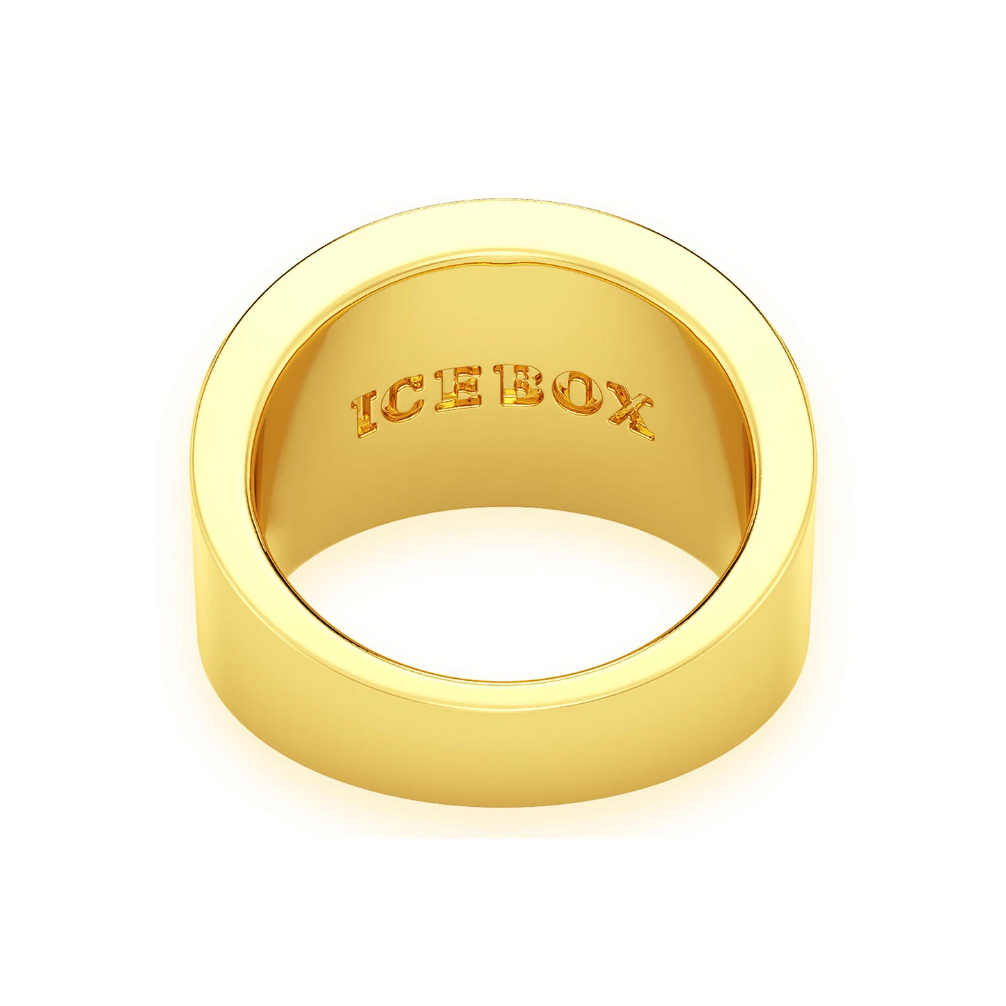 Bandana Diamond Ring in 14K yellow gold, alternate view