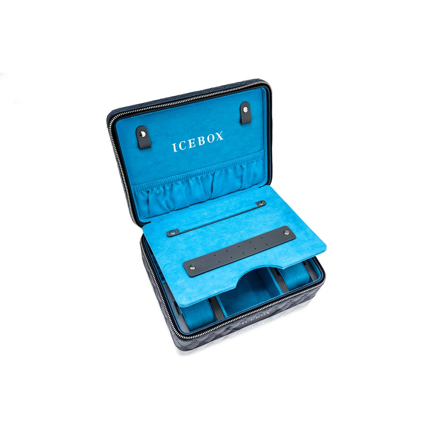 Icebox Voyager Case in navy, detail view 7