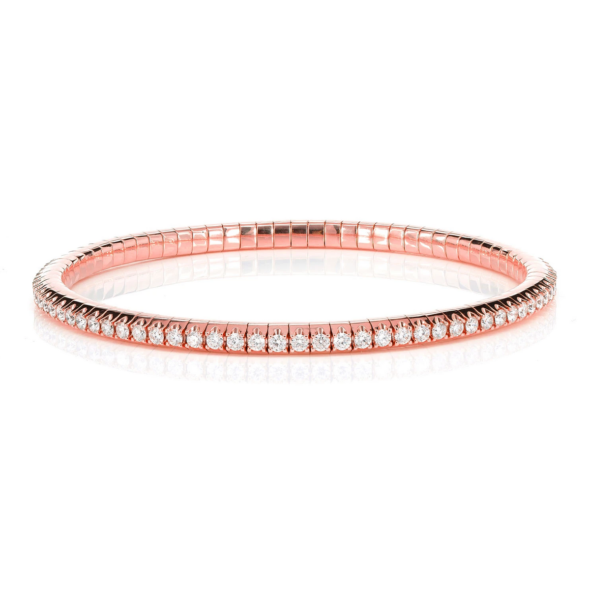 Diamond Flex Bangle Tennis Bracelet