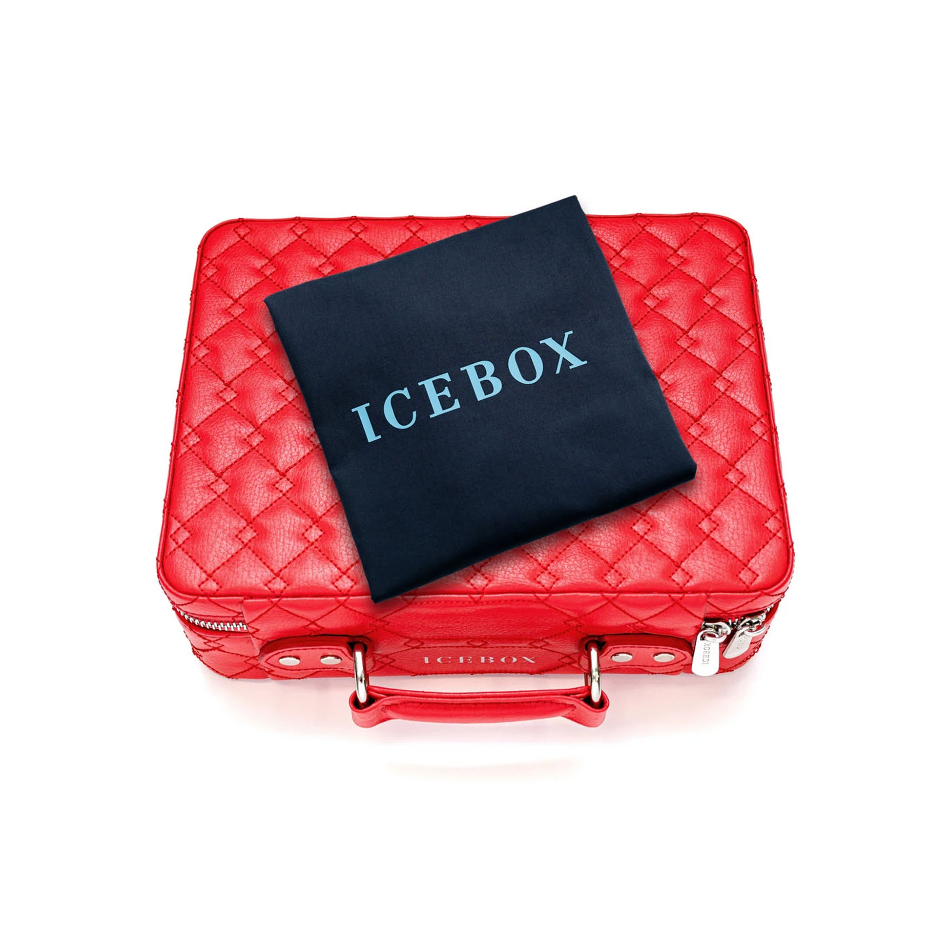 Icebox Voyager Case in red, detail view 9