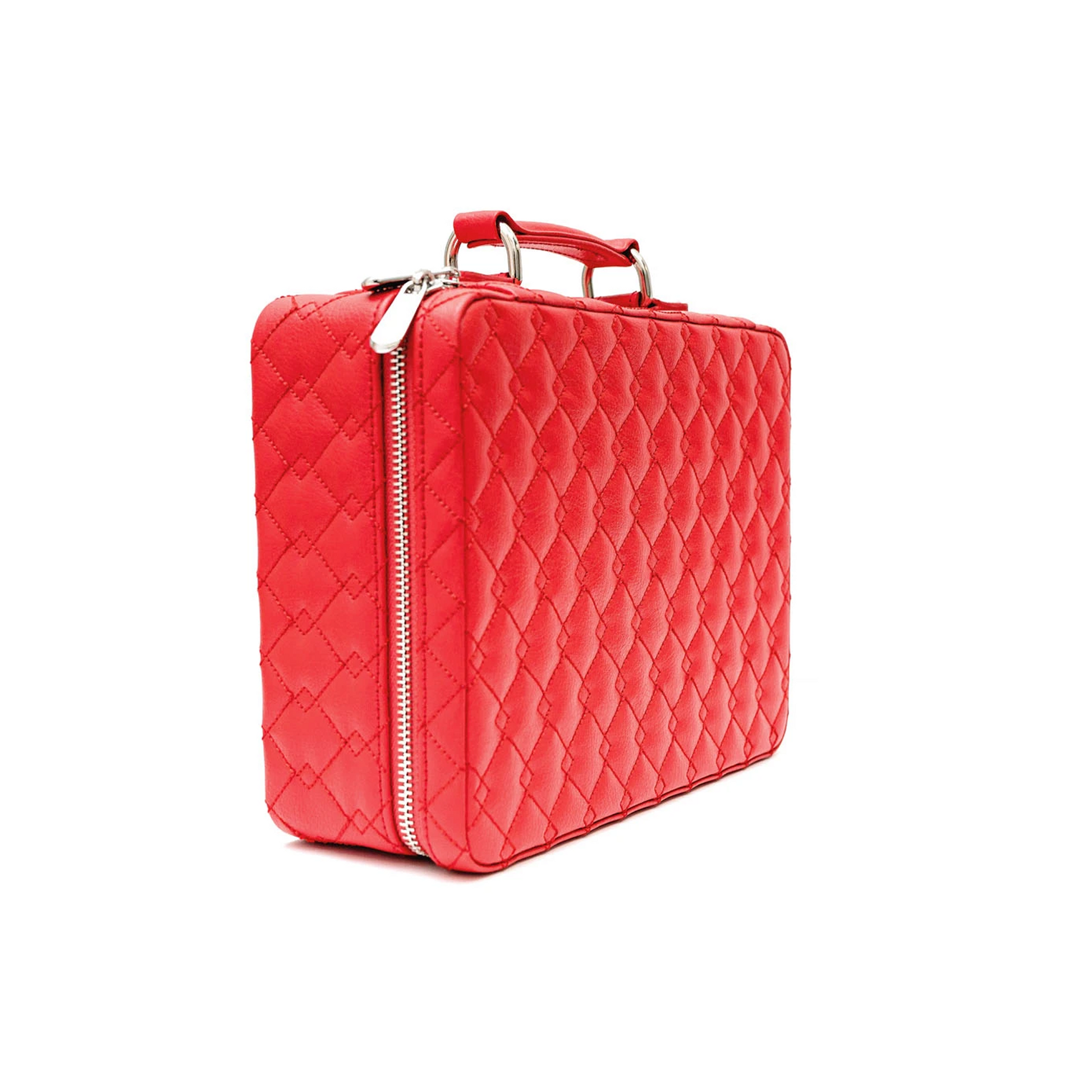 Icebox Voyager Case in red, side view